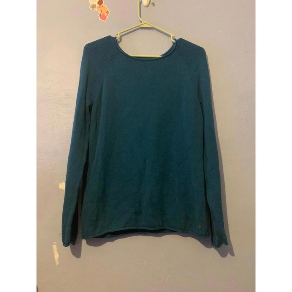 Medium Eddie Bauer Teal Long Sleeve Crewneck Sweater​
